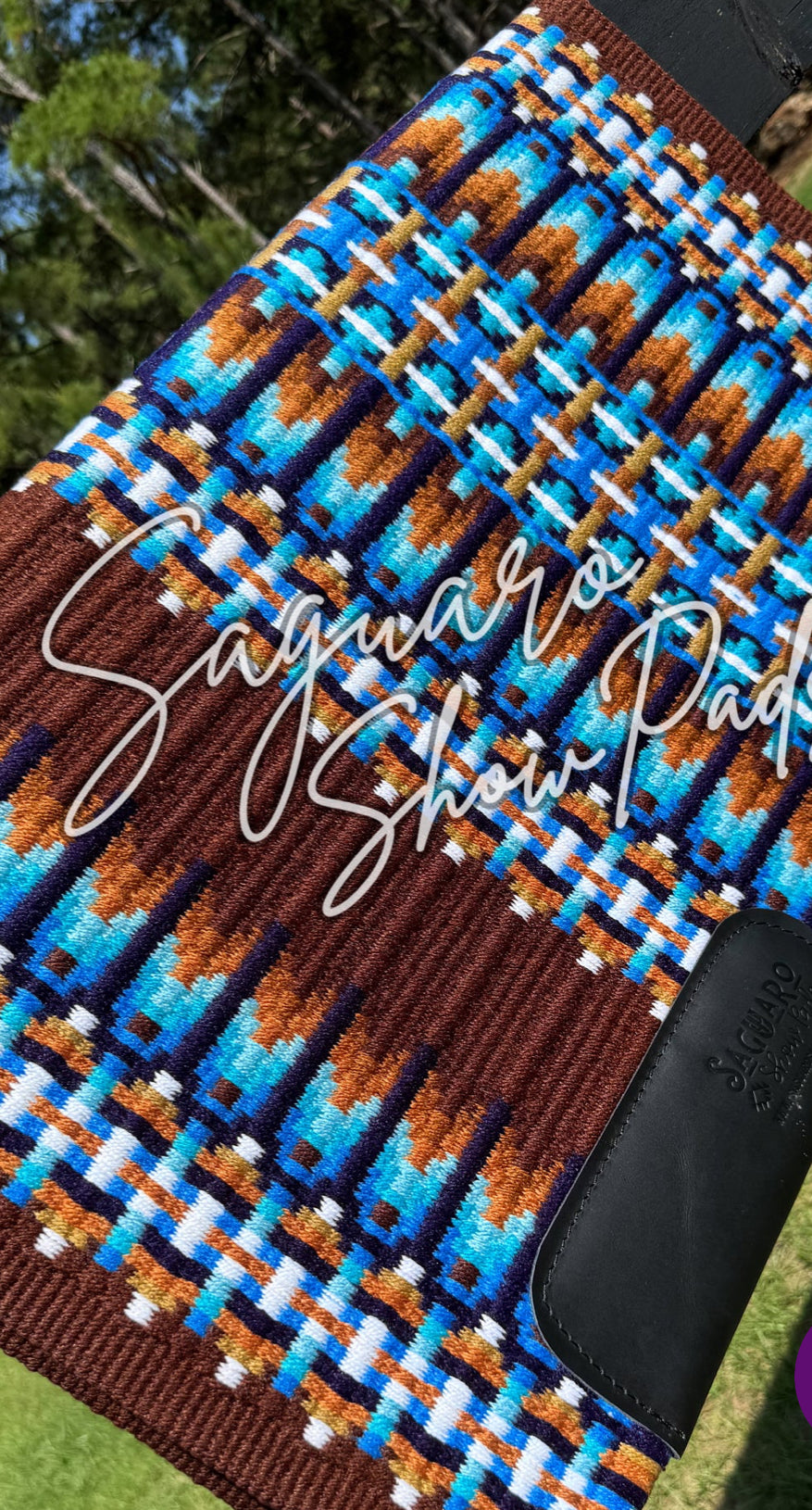 Show Pad-Saguaro-Brown/Gold/Blue/White #6298