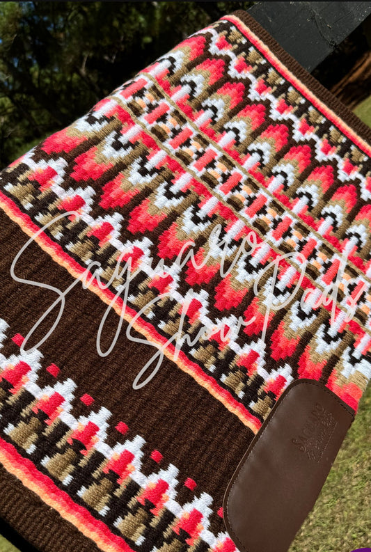 Show Pad-Saguaro-Chestnut/Coffee/Coral/Raw Umber/Sand #4921