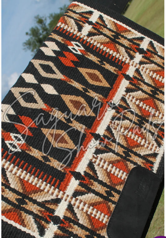 Ranch Pad-Black/Chestnut Brown/Sand/Rust #2932