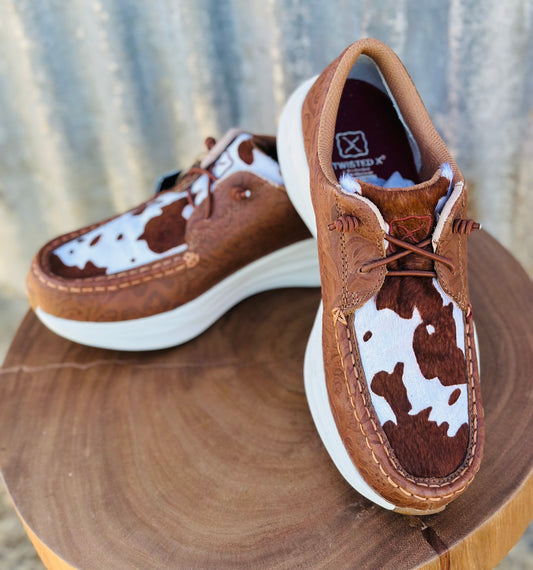 Twisted X Ladies Feather X Casual Cowhide Vamp