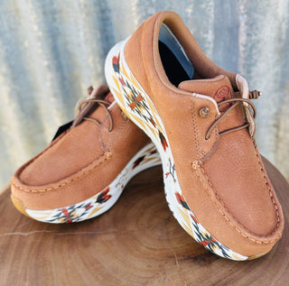 Twisted X Ladies Feather X Casual Hooey Caramel